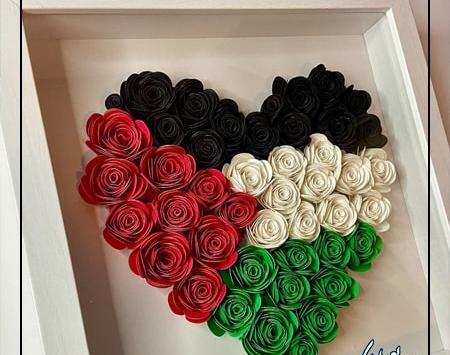 عکس کاردستی پرچم فلسطین