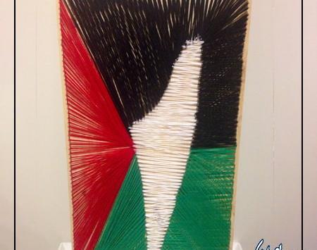 عکس کاردستی پرچم فلسطین
