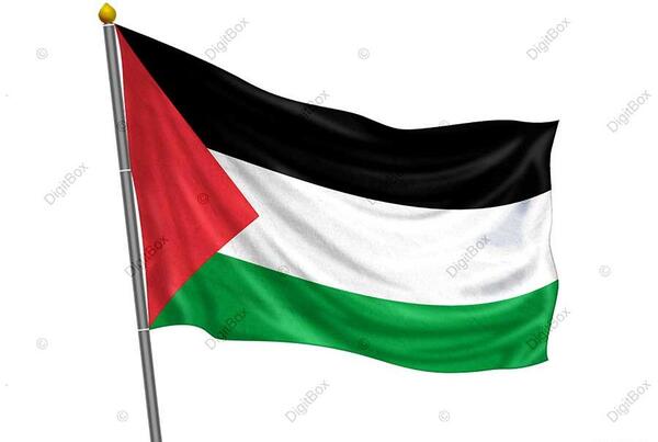 عکس گرافیکی پرچم فلسطین