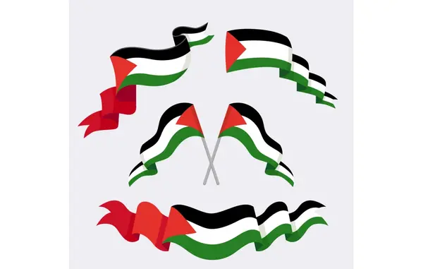 عکس گرافیکی پرچم فلسطین