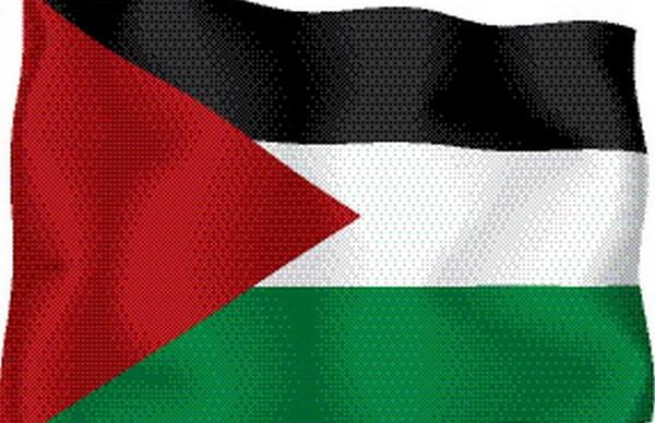 عکس گرافیکی پرچم فلسطین
