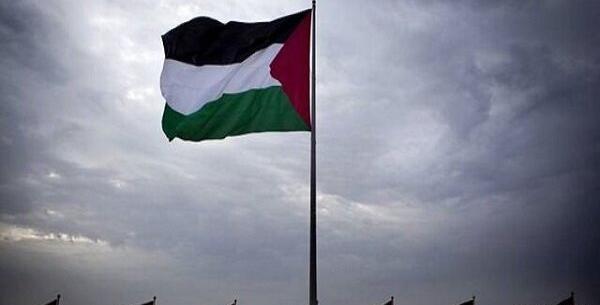 عکس نوشته پرچم فلسطین
