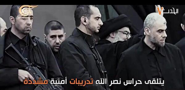 عکس محافظان سید حسن نصرالله