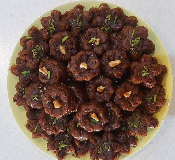 عکس خرما و حلوای مجلسی