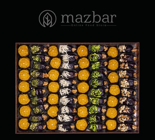 عکس خرما و حلوای مجلسی