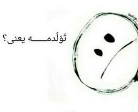عکس خنده دار تولدمه