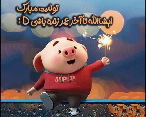 عکس خنده دار تولدمه