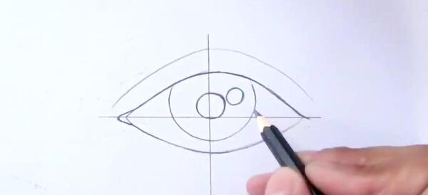 عکس چشم طراحی ساده