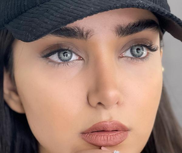 عکس لنز چشم طوسی