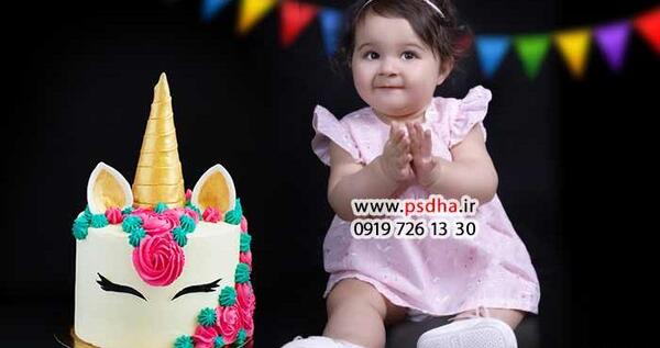 عکس تولد تک شاخی