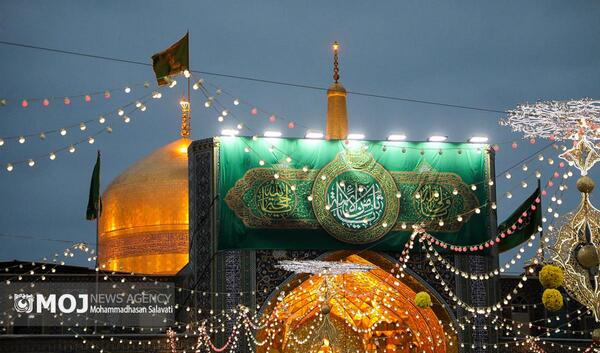 عکس حرم امام رضا روز شهادتش