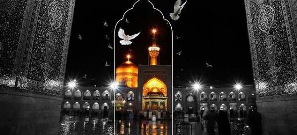 عکس حرم امام رضا روز شهادتش