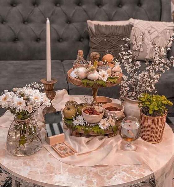عکس تصاویر زیبای سفره هفت سین