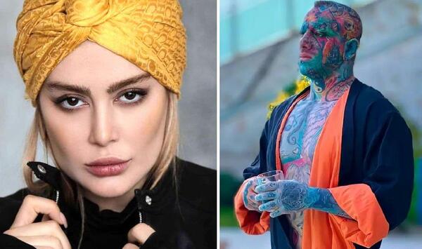 عکس های سحر قریشی با تتلو جدید