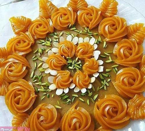 دانلود عکس تزیین حلوا مجلسی