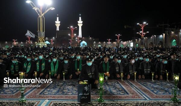 عکس حرم امام رضا در محرم ۱۴۰۲