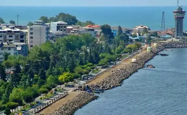 عکس دریا بندر انزلی