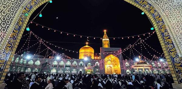 عکس تصاویر زنده از حرم امام رضا