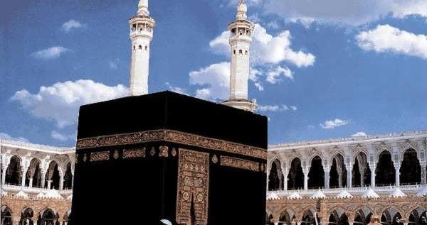 عکس نمای داخل خانه خدا