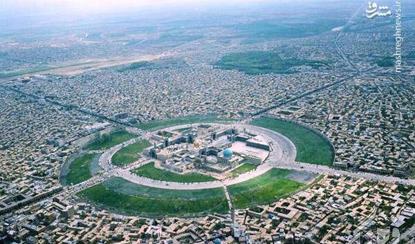 عکس قدیمی در حرم امام رضا