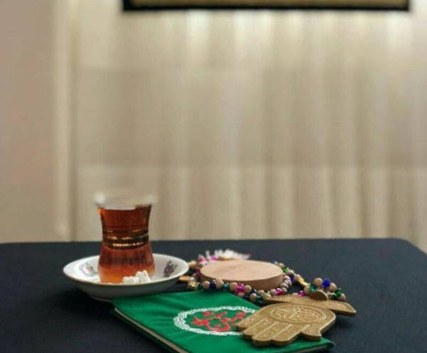 عکس استکان چای روضه