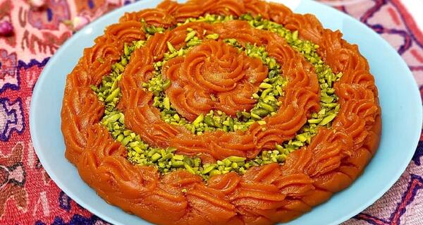 عکس حلوای ساده خانگی