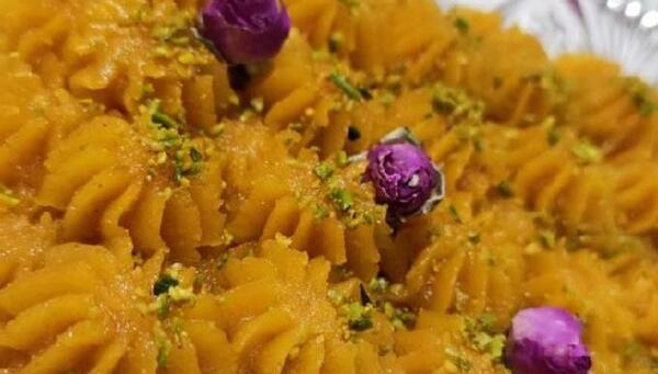 عکس حلوای آرد برنج