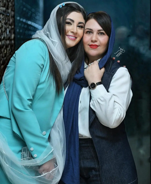 عکس خانوادگی گیتی قاسمی