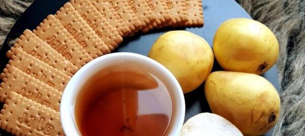 عکس چای گلابی تقلبی