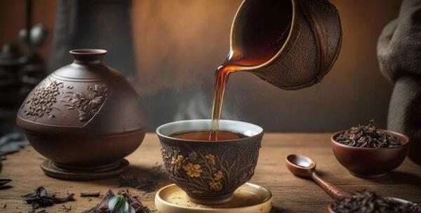 عکس چای گلابی تقلبی