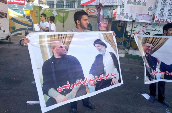 عکس تتلو و رئیسی جدید