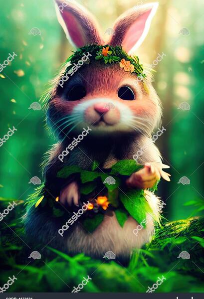 عکس خرگوش قشنگه