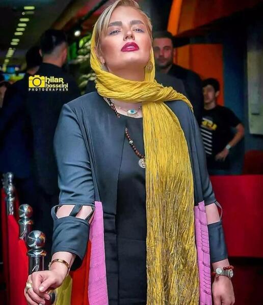 عکس سپیده خداوردی با ساپورت