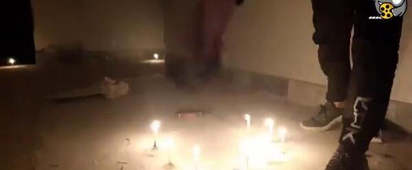 عکس واقعی جن در شب