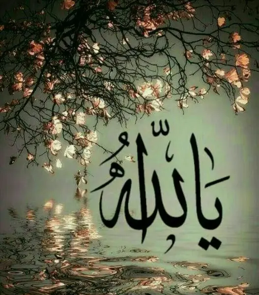 عکس پروفایل اسم خدا روی قلب
