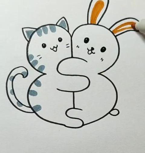 عکس خرگوش ساده نقاشی
