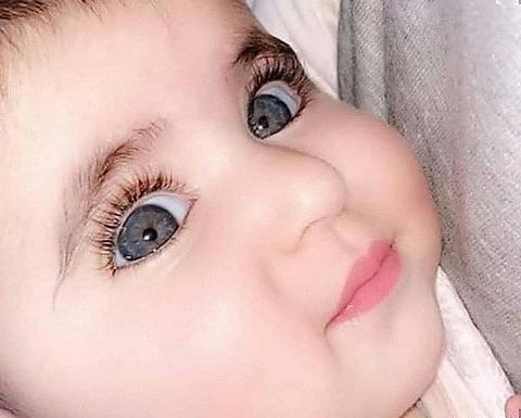 عکس بچه ی چشم ابی