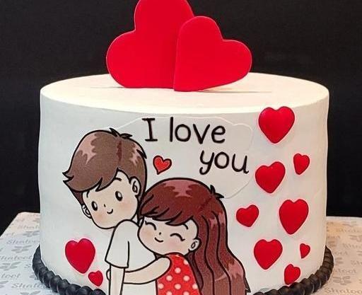 عکس کیک تولد زیبا برای همسر