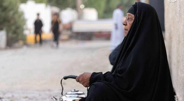 عکس نوشته چای عراقی