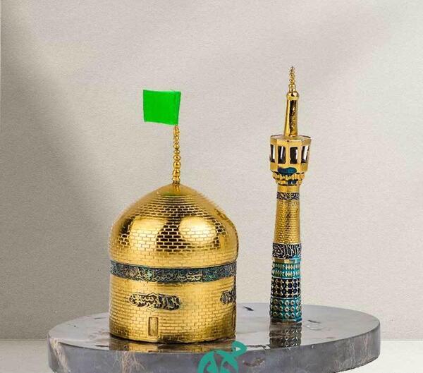 عکس گنبد و گلدسته حرم امام رضا