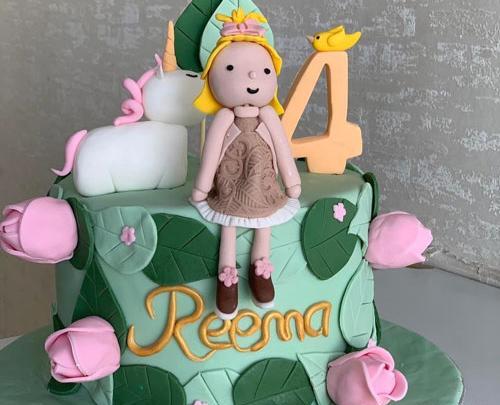 عکس کیک تولد اسم آوا