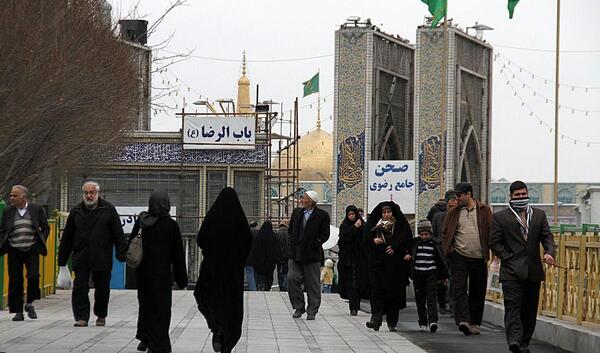عکس خیابان حرم امام رضا