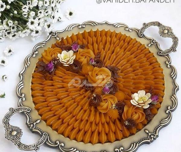 عکس تزیین حلوای عروسی