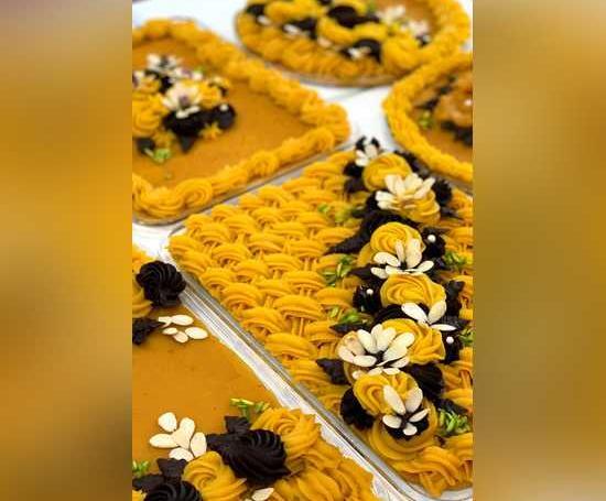 عکس تزیین حلوای عروسی