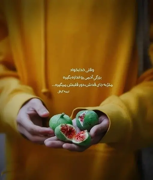 متن زیبا و خاص برای عکس خودم