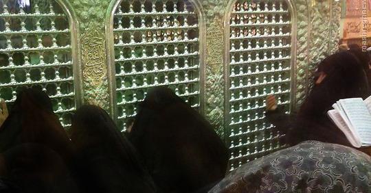عکس زیارت حرم امام رضا