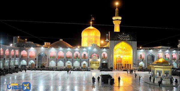 عکس قبر در حرم امام رضا