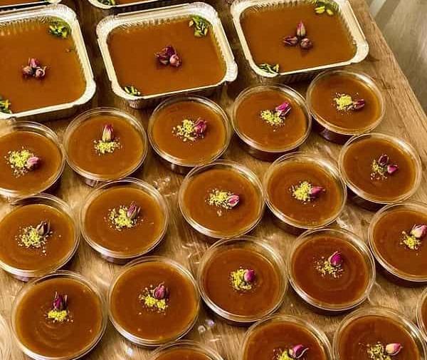طرز تهیه حلوا شیر با عکس
