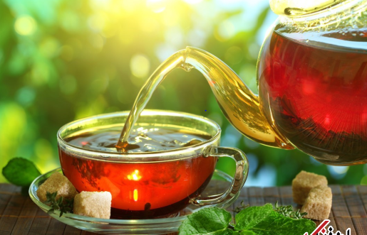 عکس از چای خوردن