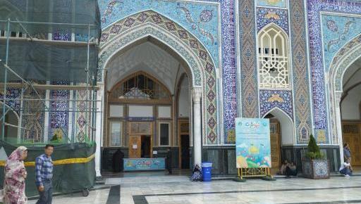 عکس کبوترانه حرم امام رضا